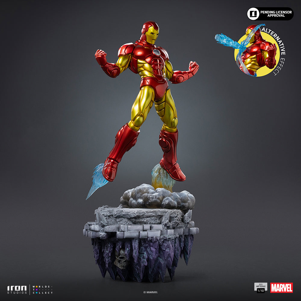 Iron Man Deluxe - Diorama Infinity Gauntlet - BDS Art Scale 1/10 - Iron Studios - Précommande
