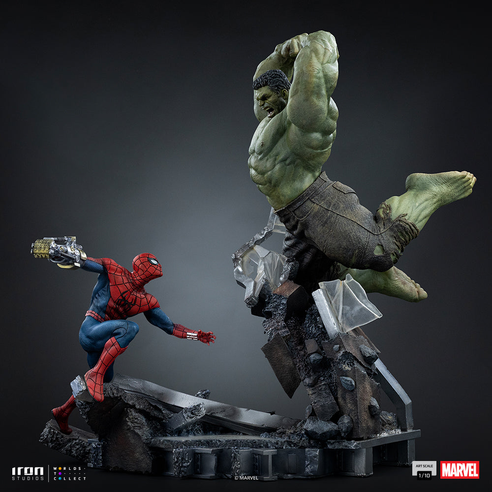 Spider-Man vs Hulk Statue - Spider-Man: Brand New Day - Art Scale 1/10 - Iron Studios - Pre-Order
