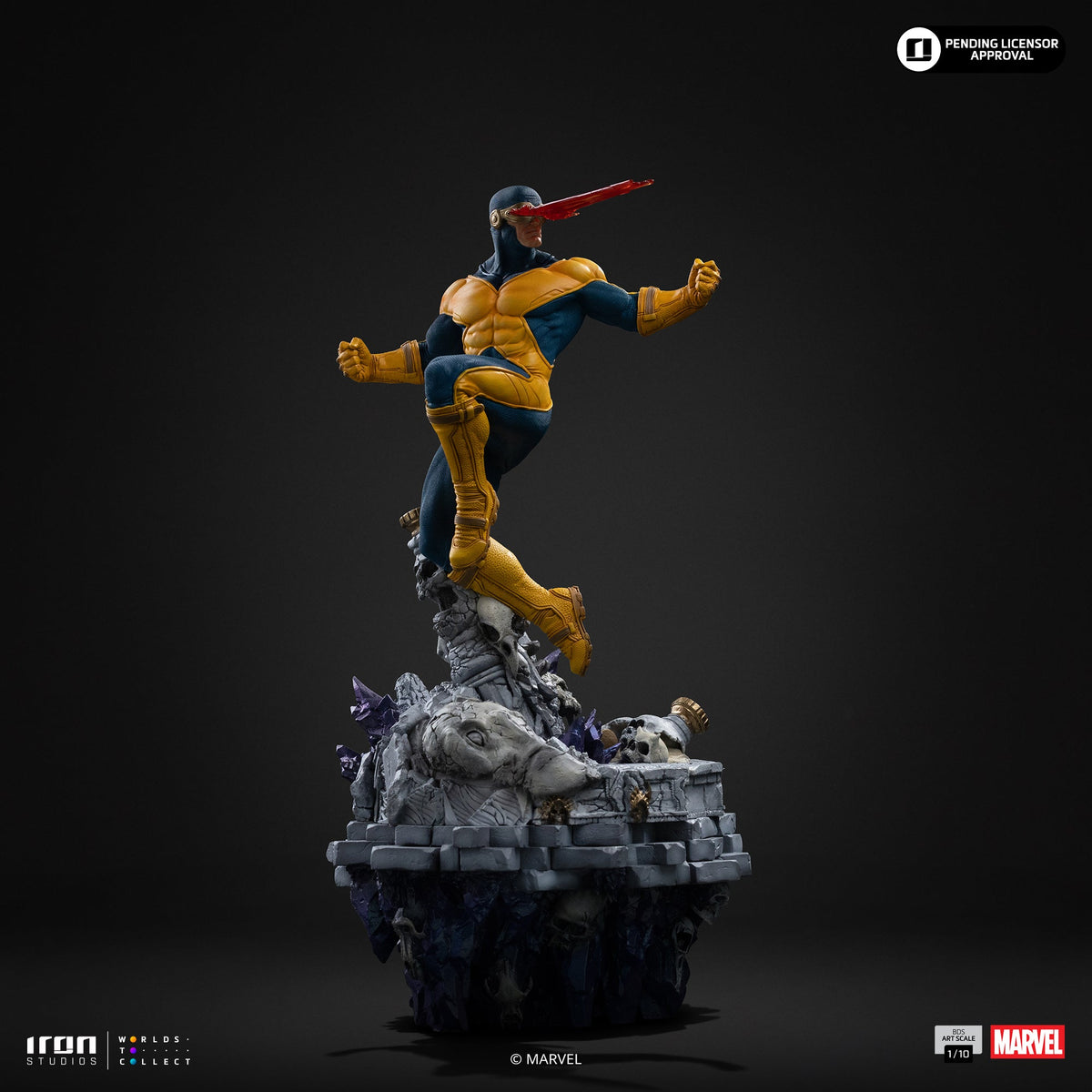 Statue d’exposition Art Scale 1/10 Cyclops Deluxe Infinity Gauntlet Diorama - Iron Studios