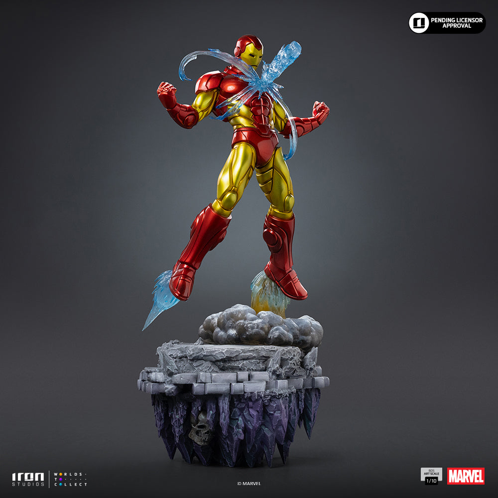 Iron Man Deluxe - Diorama Infinity Gauntlet - BDS Art Scale 1/10 - Iron Studios - Précommande