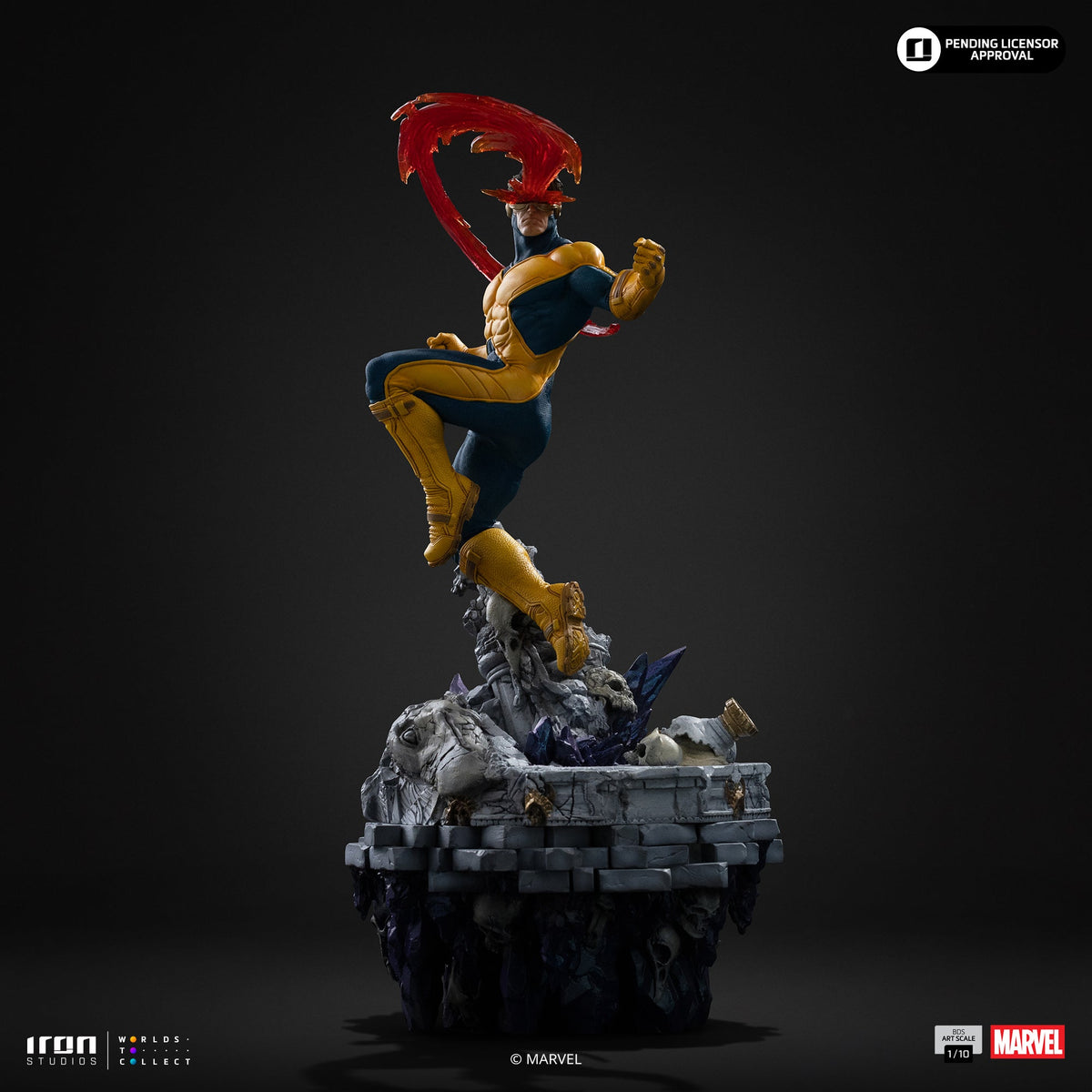 Statue d’exposition Art Scale 1/10 Cyclops Deluxe Infinity Gauntlet Diorama - Iron Studios