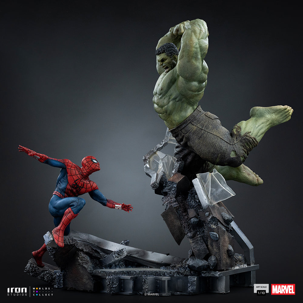 Spider-Man vs Hulk Statue - Spider-Man: Brand New Day - Art Scale 1/10 - Iron Studios - Pre-Order