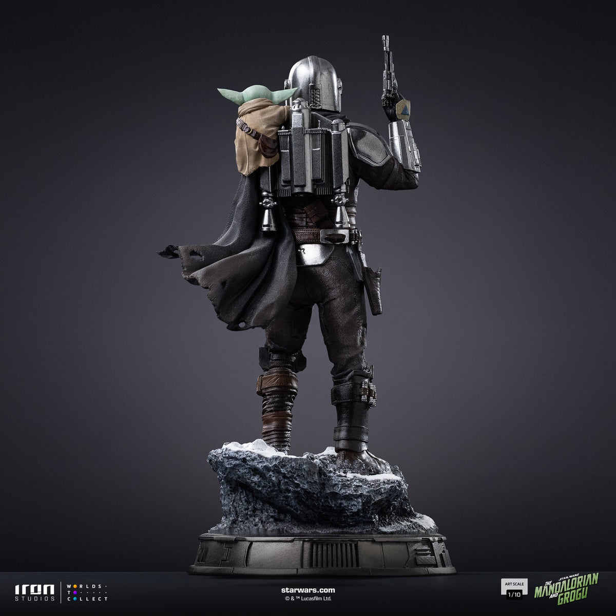 Mandalorian und Grogu Art Scale 1/10 Ausstellungsstatue - Iron Studios
