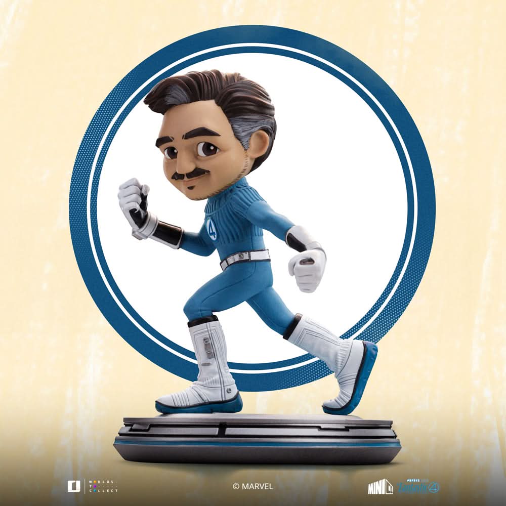Mister Fantastic aus The Fantastic Four: First Steps MiniCo-Statue - Iron Studios