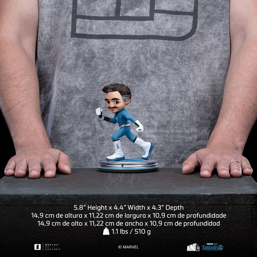 Mister Fantastic aus The Fantastic Four: First Steps MiniCo-Statue - Iron Studios