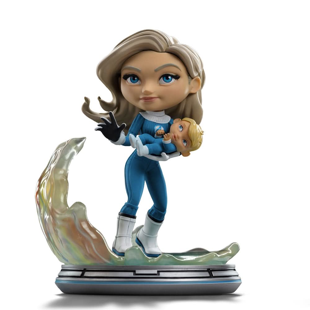 Statue MiniCo de la Femme invisible dans Les Quatre Fantastiques : Premiers pas - Iron Studios