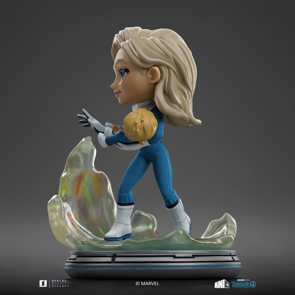 Statue MiniCo de la Femme invisible dans Les Quatre Fantastiques : Premiers pas - Iron Studios