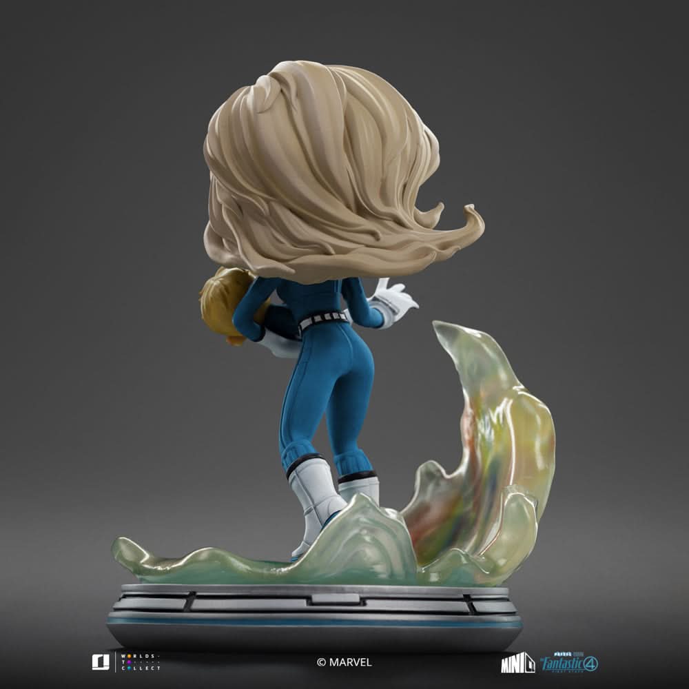 Statue MiniCo de la Femme invisible dans Les Quatre Fantastiques : Premiers pas - Iron Studios