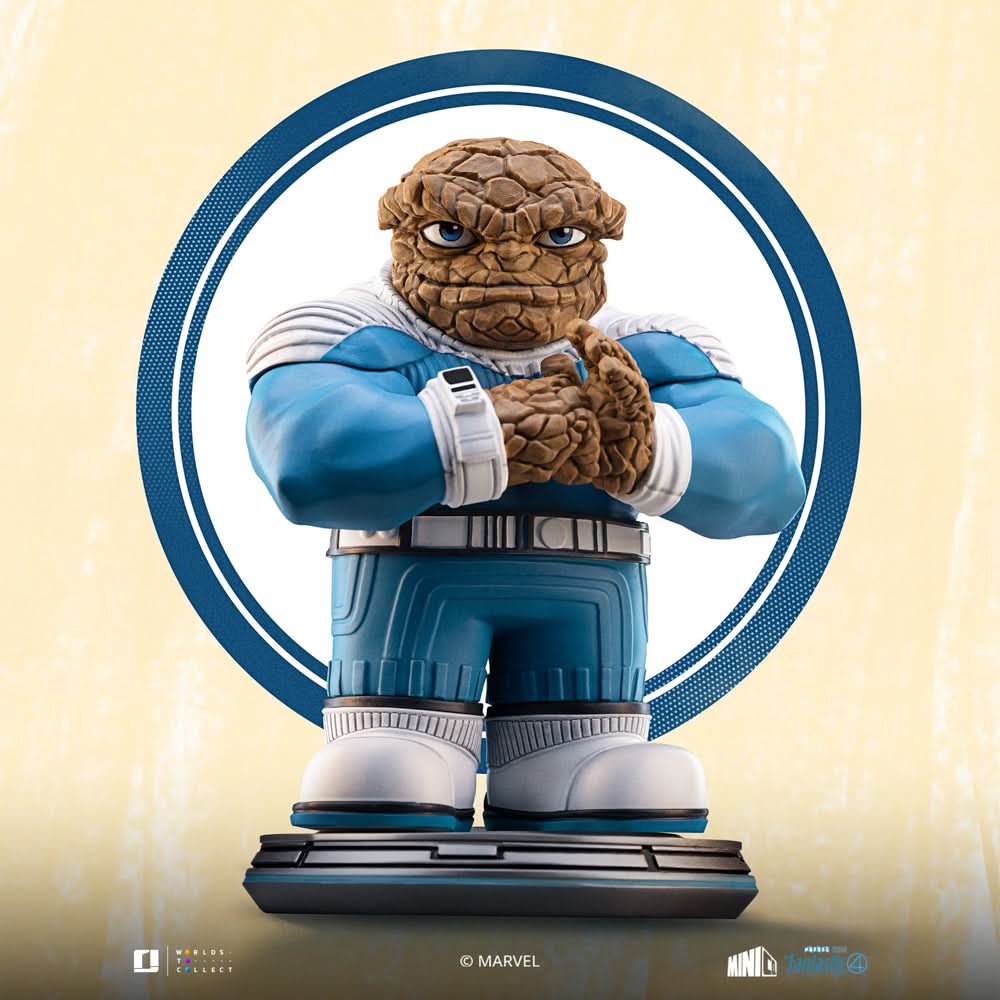 The Thing aus The Fantastic Four: The First Steps MiniCo-Statue - Iron Studios