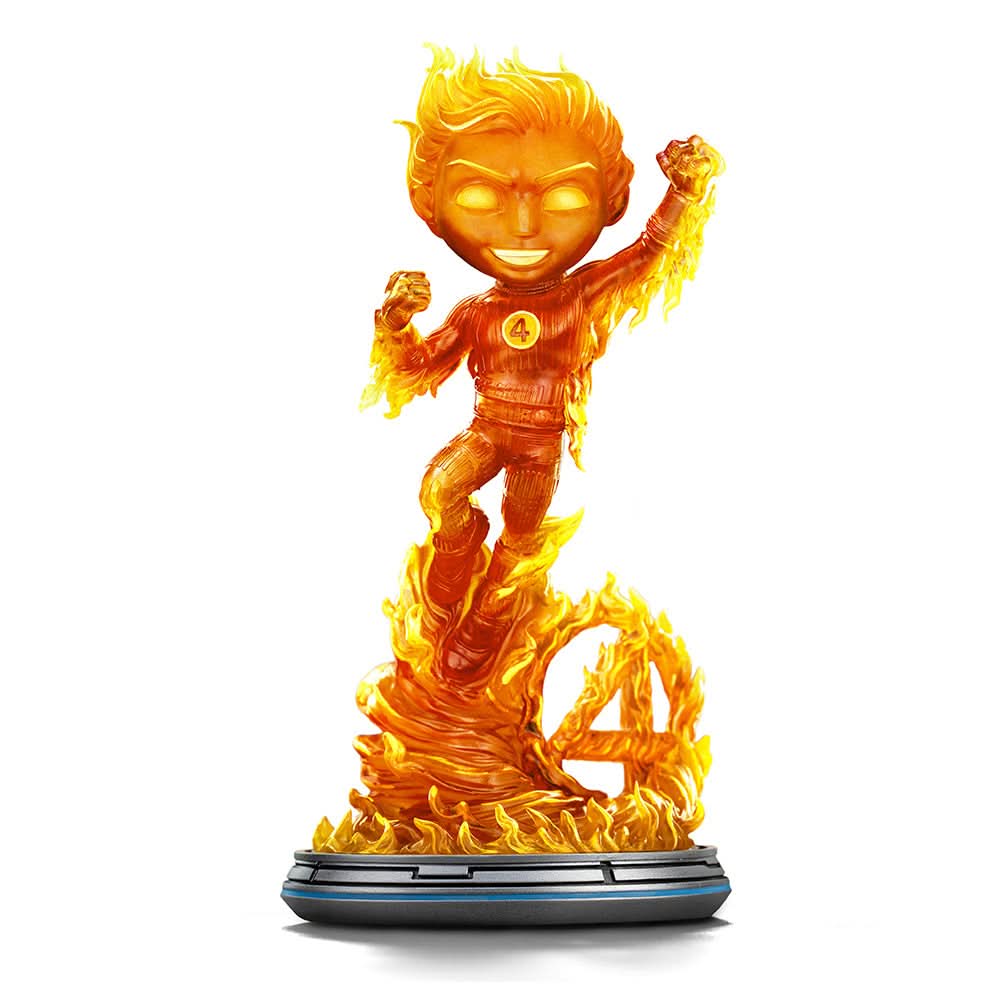 Statue MiniCo de la Torche humaine dans Les Quatre Fantastiques : Premiers pas - Iron Studios