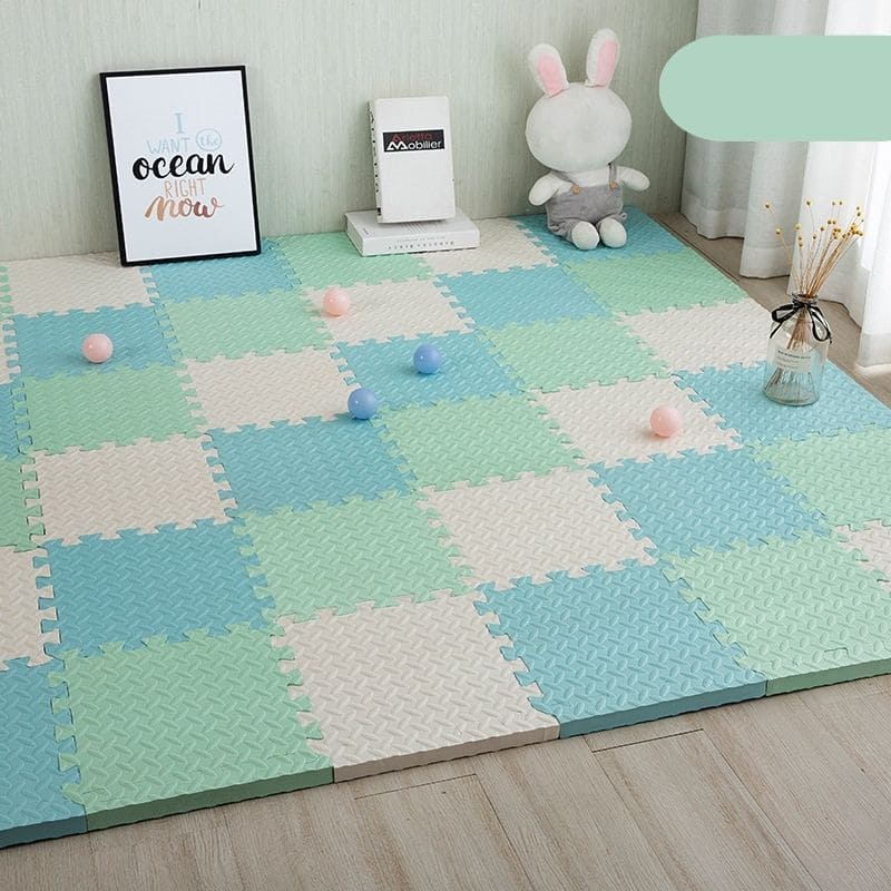 Interlocking EVA Foam Baby Play Mat Tiles, 30 cm