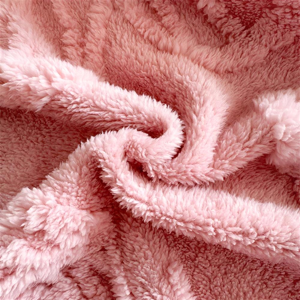 Weiche Schmetterlings-Jacquard-Flanell-Wurfdecke für gemütliche Wohnkultur