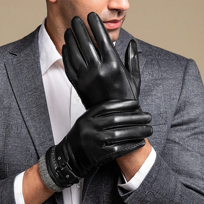 Aster Herren Italienische Lederhandschuhe