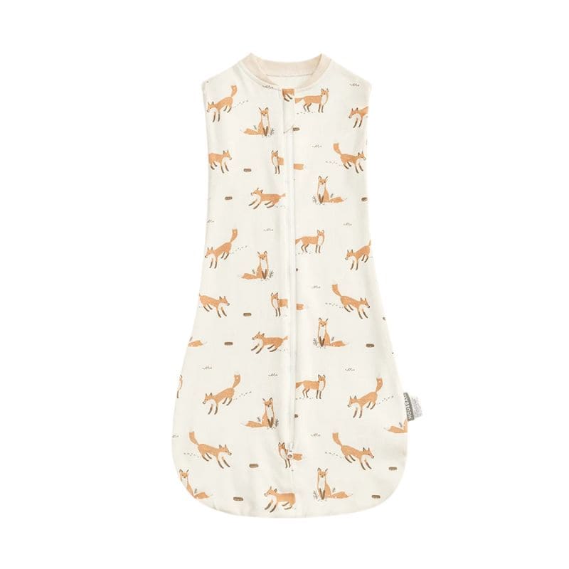 Cotton Baby Swaddle Wrap with Zip
