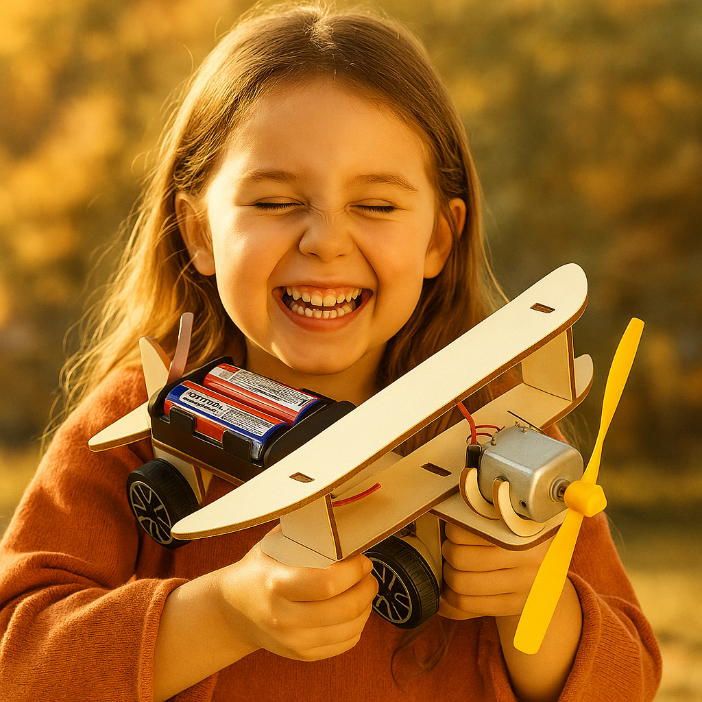 Kids' STEM Science Construction Kit, 9 Model Options