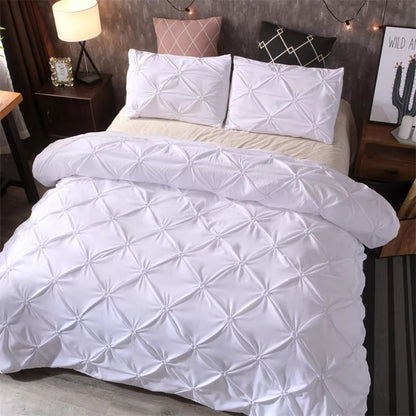 Airweave Pintuck 3-Piece Quilt Cover Set | Soft Bedding Set