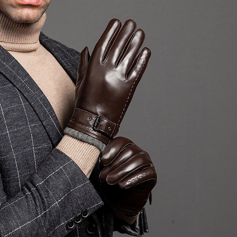 Aster Herren Italienische Lederhandschuhe
