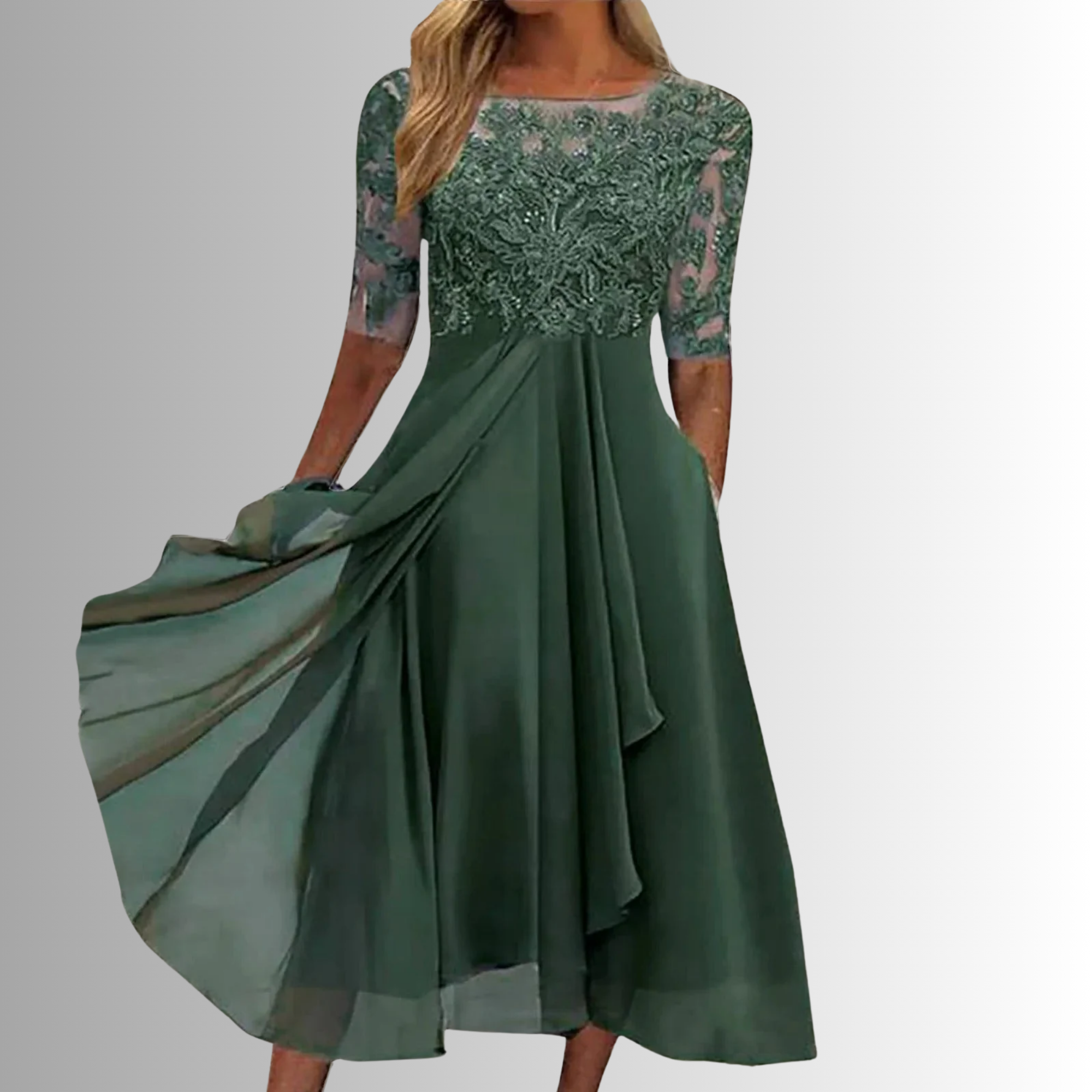 Rhonda™ | Raffiniertes Spitzenkleid