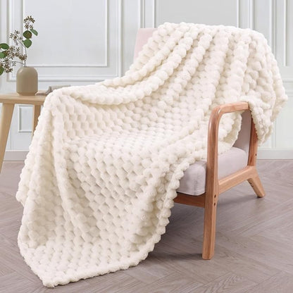 Cozy Marshmallow Throw Blanket for Soft Warmth and Comfort