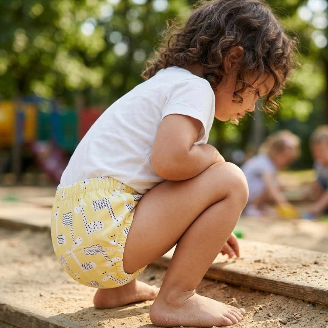 Toddler Reusable Potty-Training Pants with Absorbent Layers