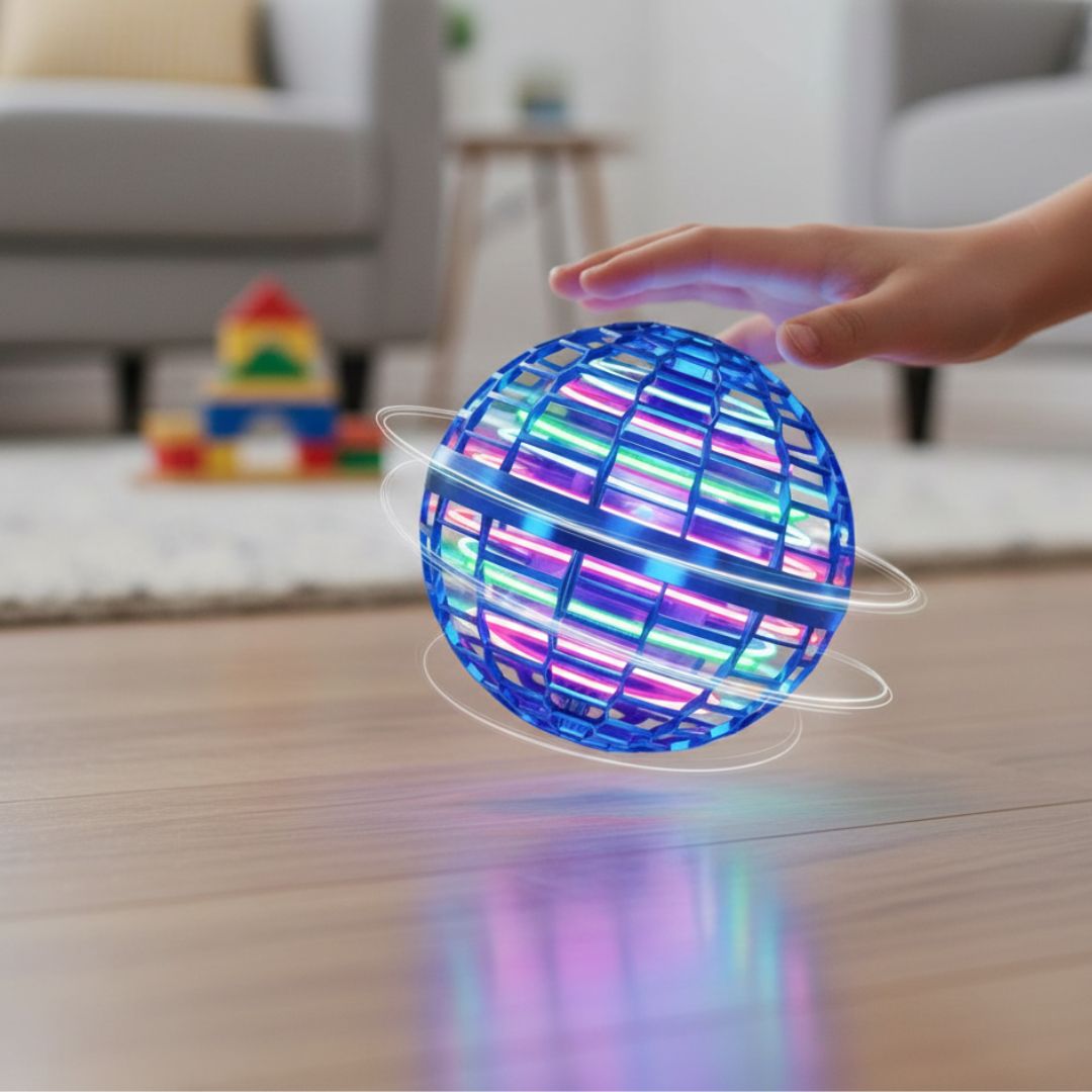 Kids' LED Hover Ball with Soft Foam Bumper