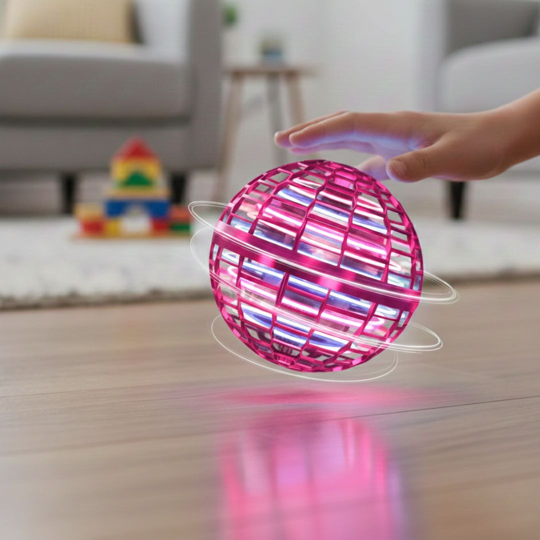 Kids' LED Hover Ball with Soft Foam Bumper