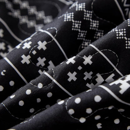 Modern Boho Bedding Set - Stylish Comforter Set for Cozy Bedroom Decor