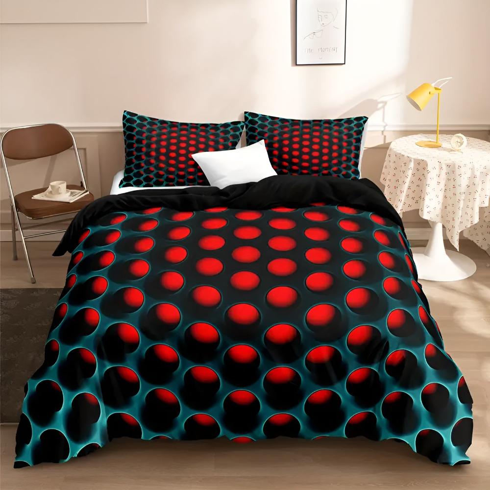 Cosmic Vortex 3-Piece Quilt Cover Set | Bedding Set for Bedroom Decor