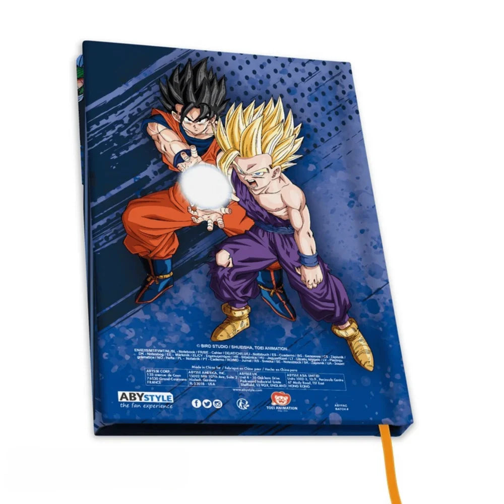 Carnet A5 Dragon Ball Z - Saga Cell - 180 pages lignées