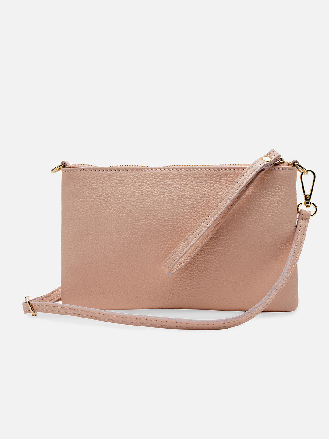 Eleganza Duo-Größe Leder-Clutch