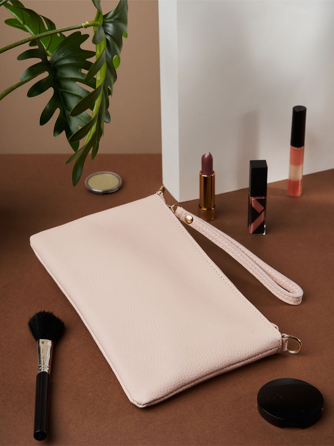 Eleganza Duo-Größe Leder-Clutch