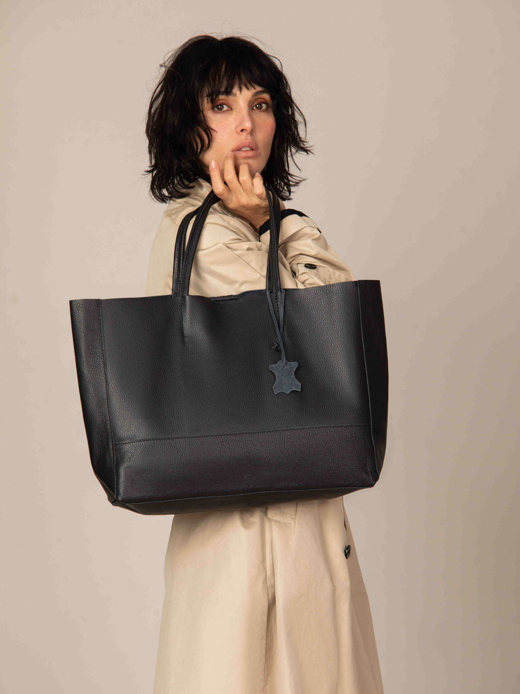 Die Carryall Leder-Tasche