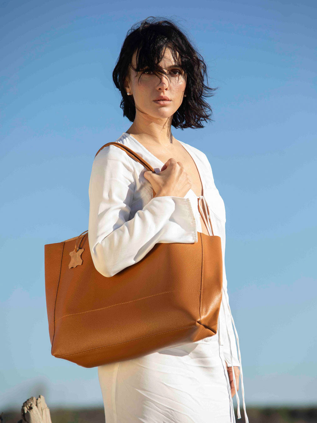 Die Carryall Leder-Tasche