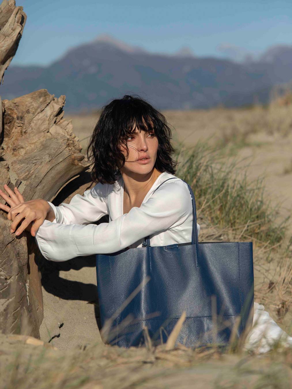 Die Carryall Leder-Tasche