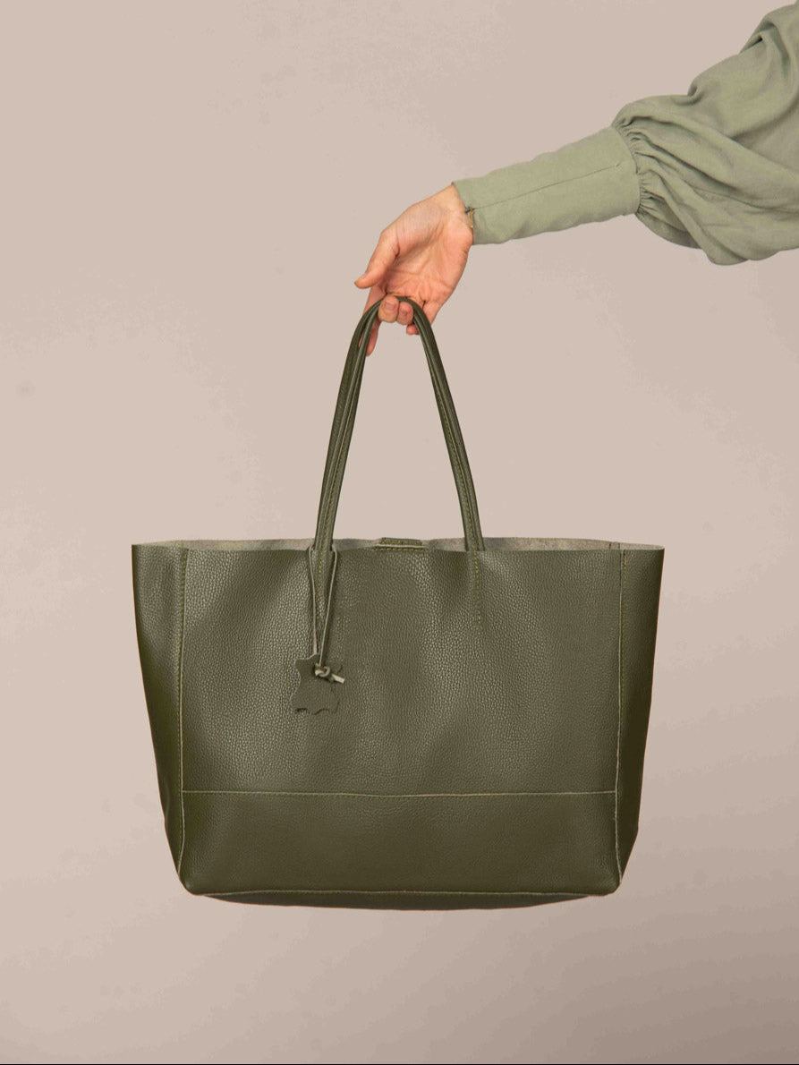 Die Carryall Leder-Tasche