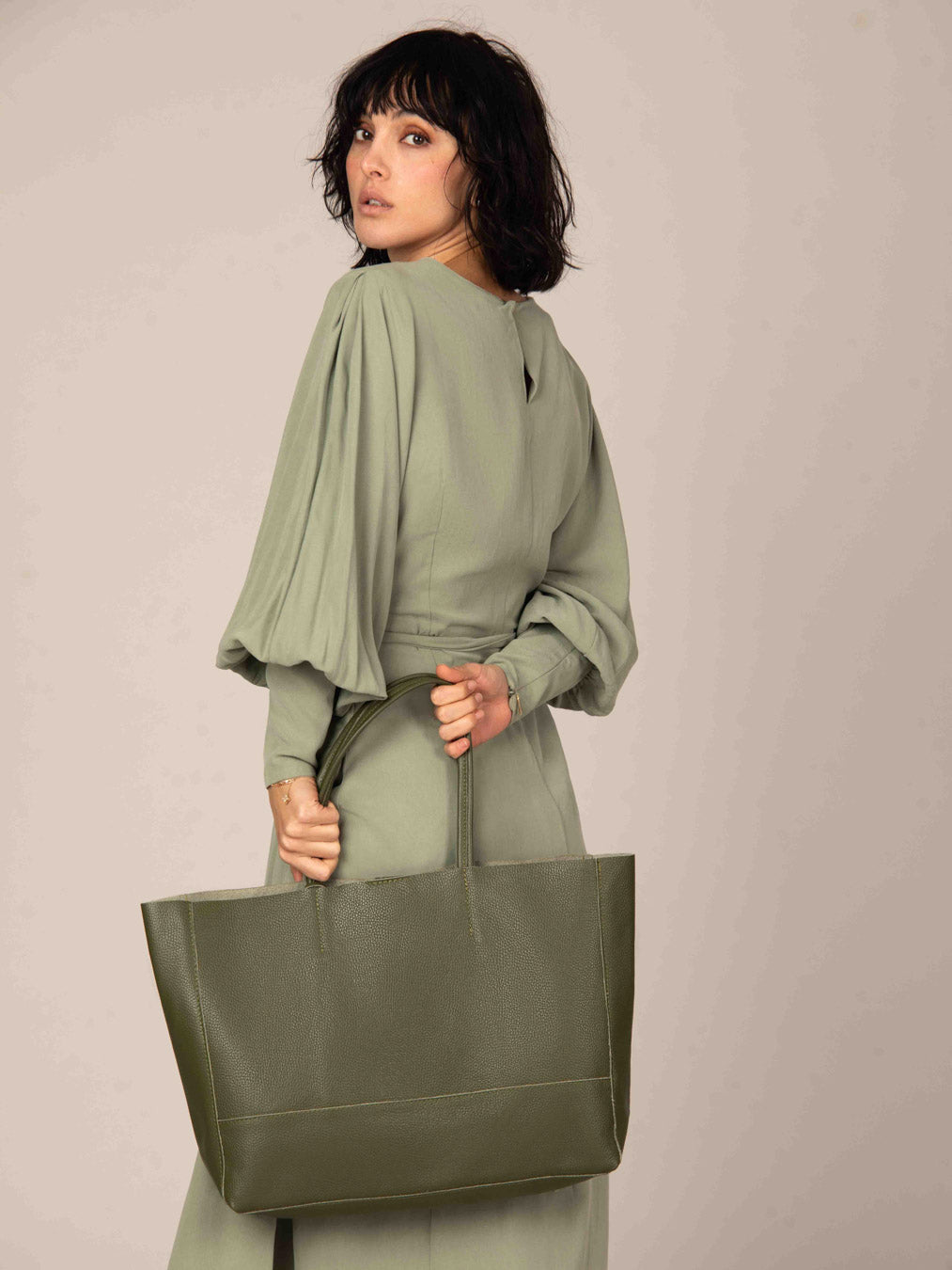 Die Carryall Leder-Tasche