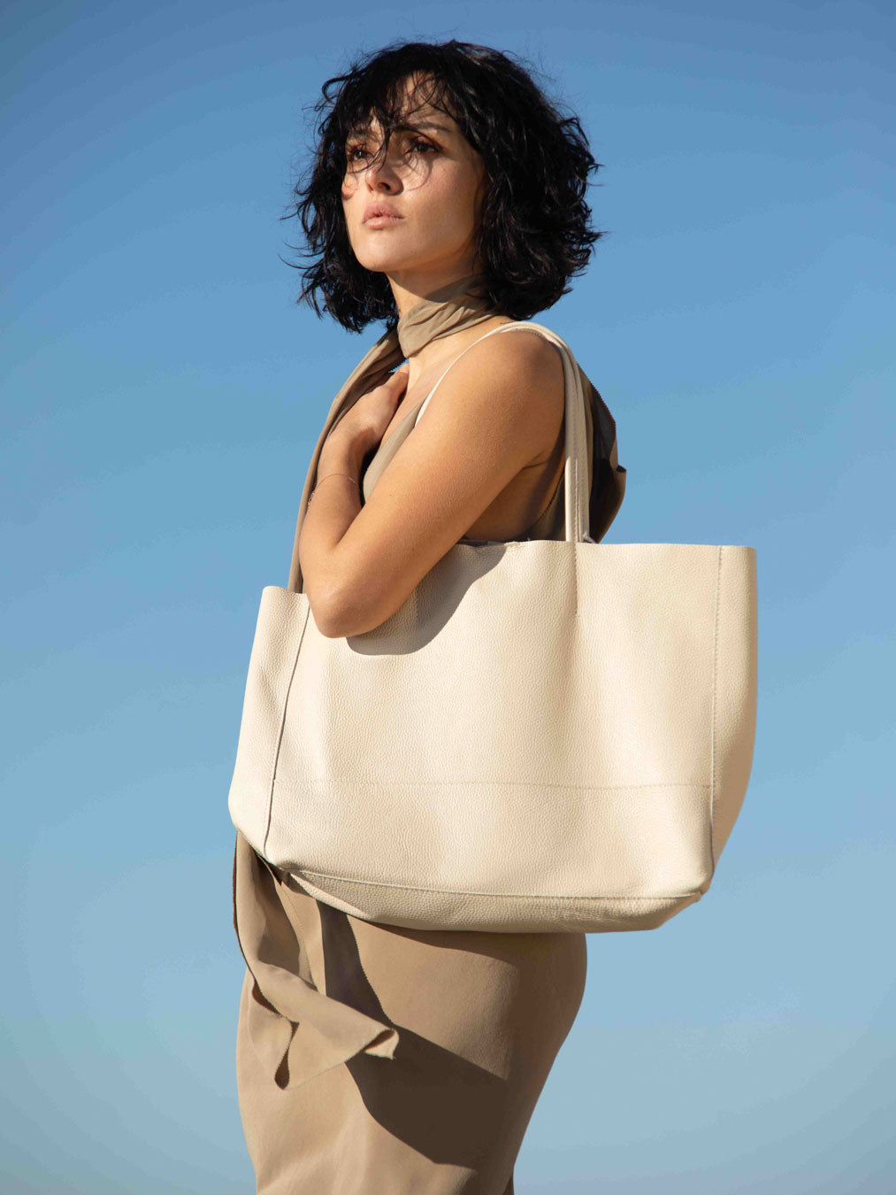 Die Carryall Leder-Tasche