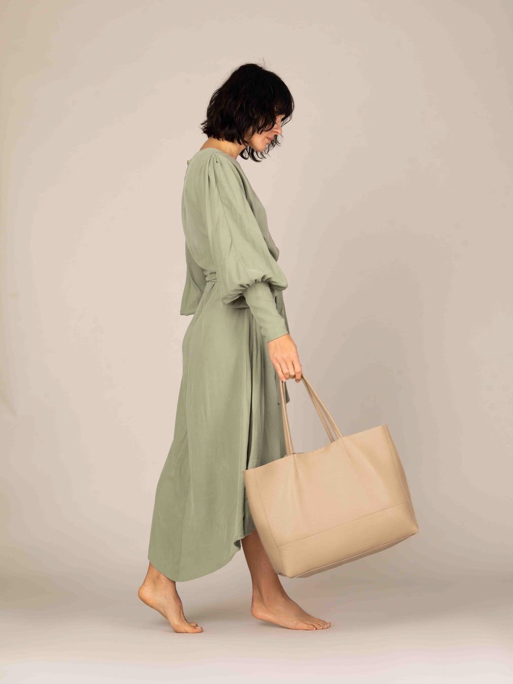 Die Carryall Leder-Tasche