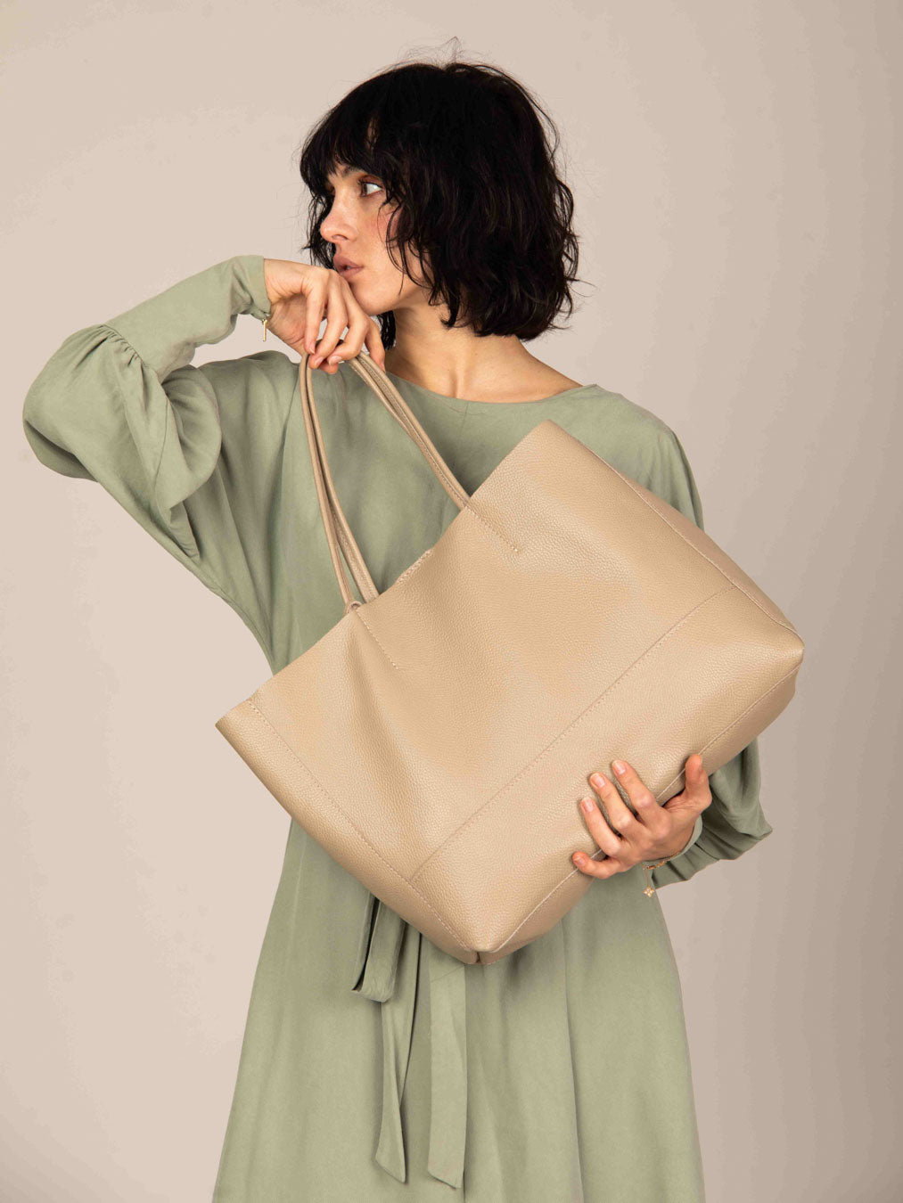 Die Carryall Leder-Tasche