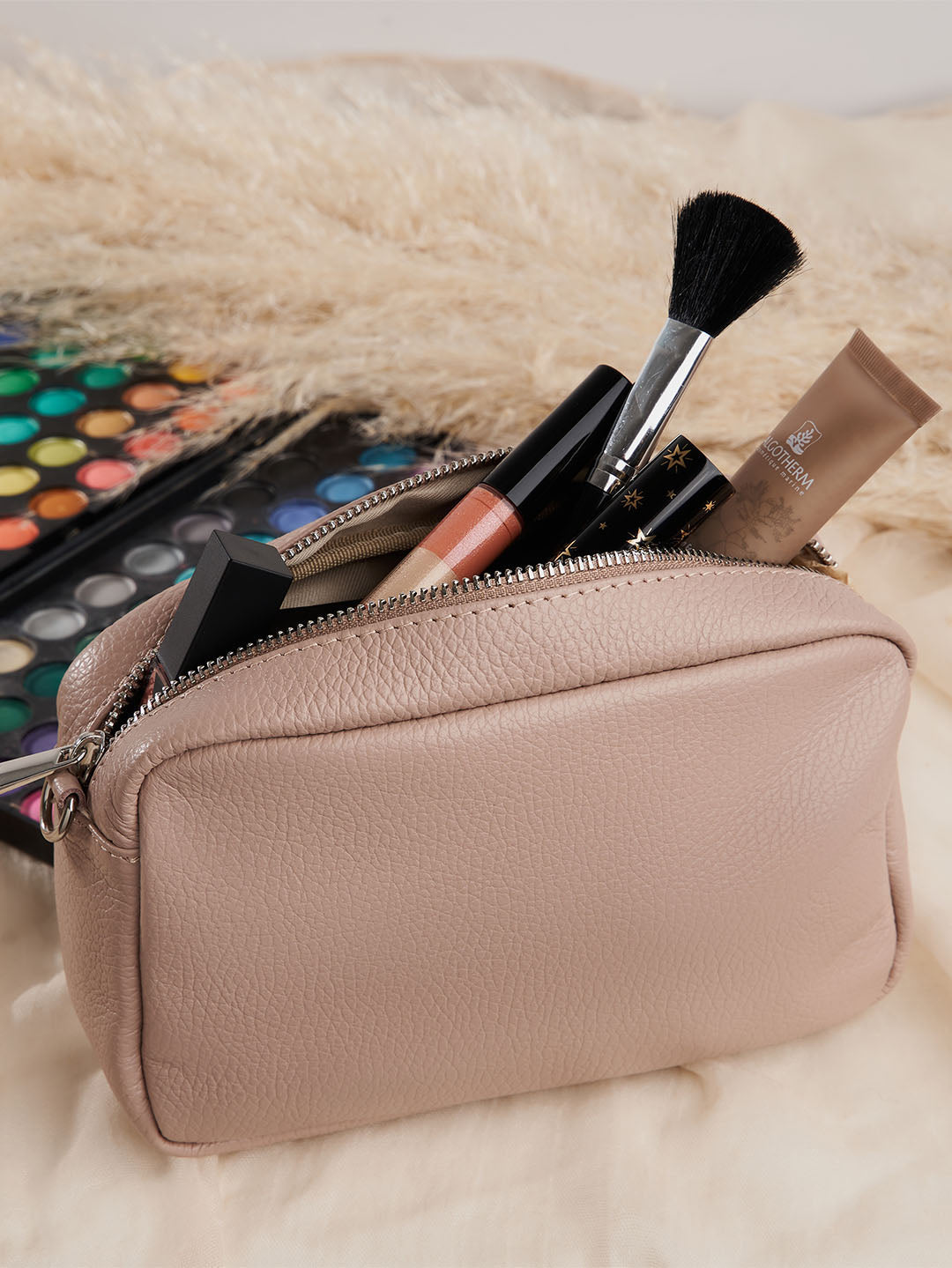 Mini Leder Umhängetasche Clutch
