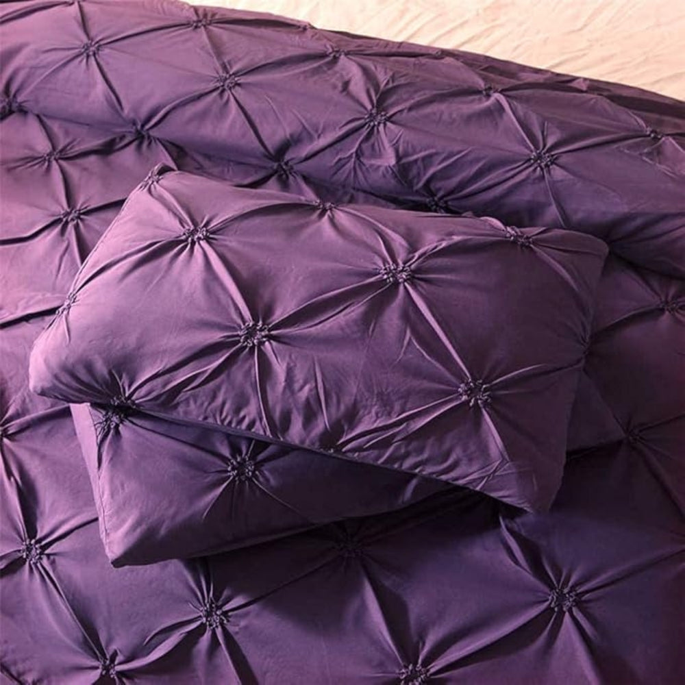 Amore Luxus Faltenbettbezug Set - Elegantes Bettwäsche Set