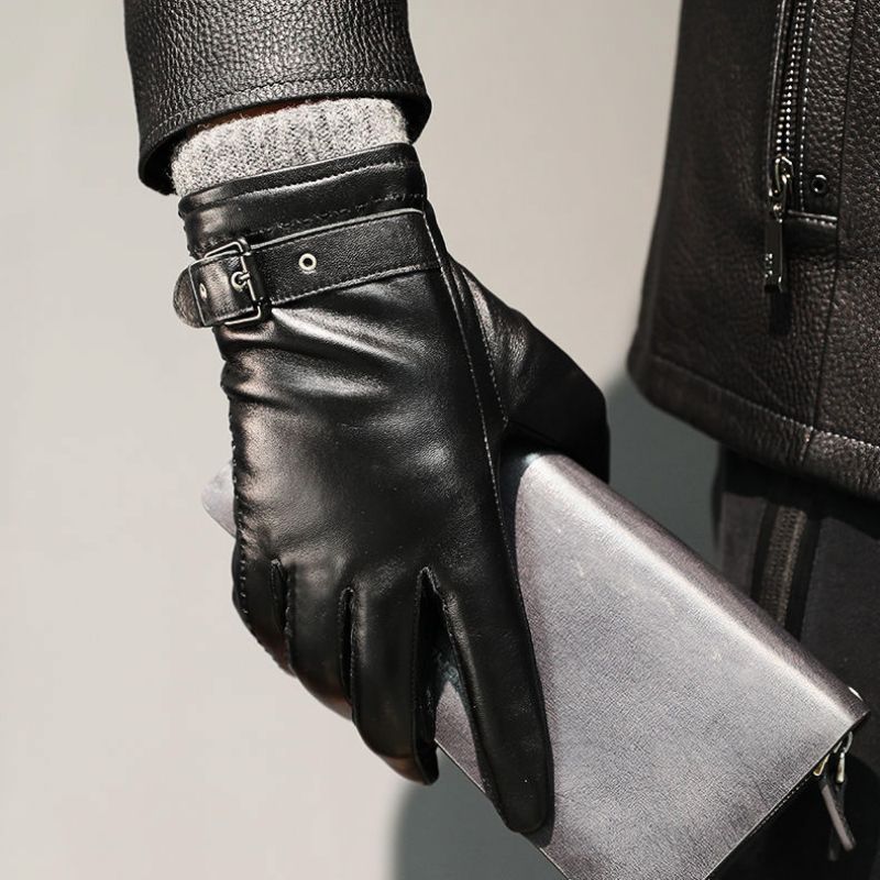 Aster Herren Italienische Lederhandschuhe