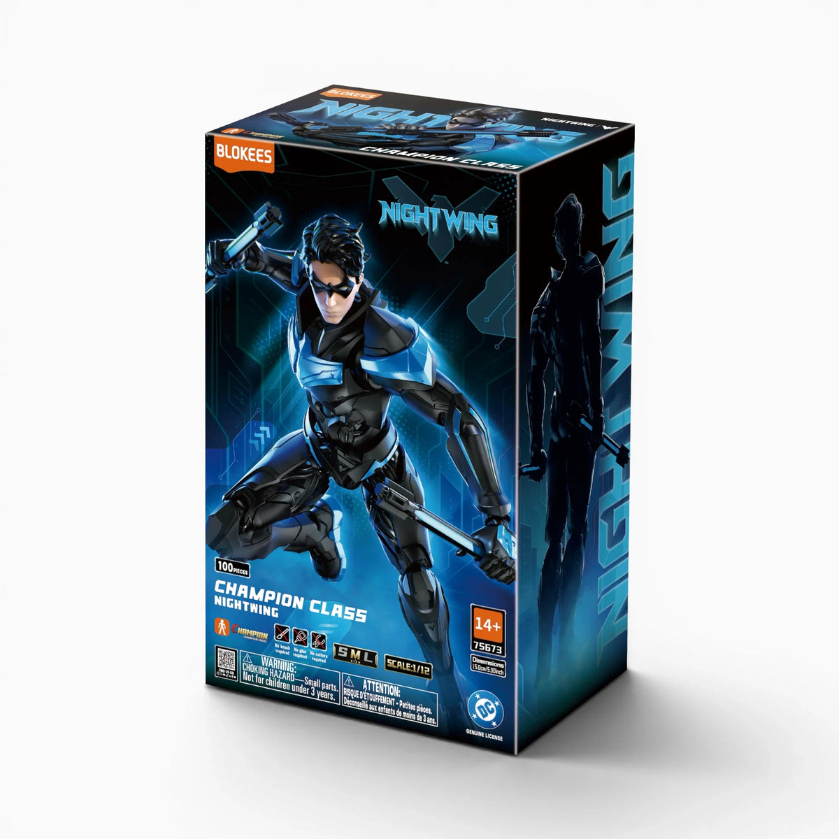 Nightwing Articulated Model Kit - Blokees