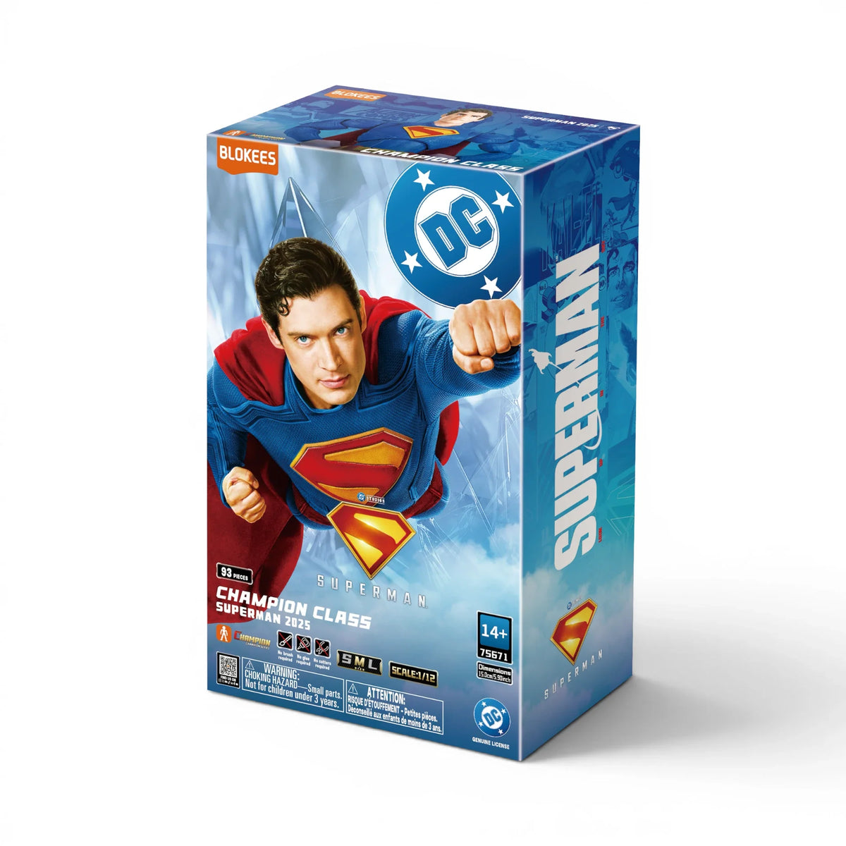 Superman (2025) Articulated Model Kit - Blokees