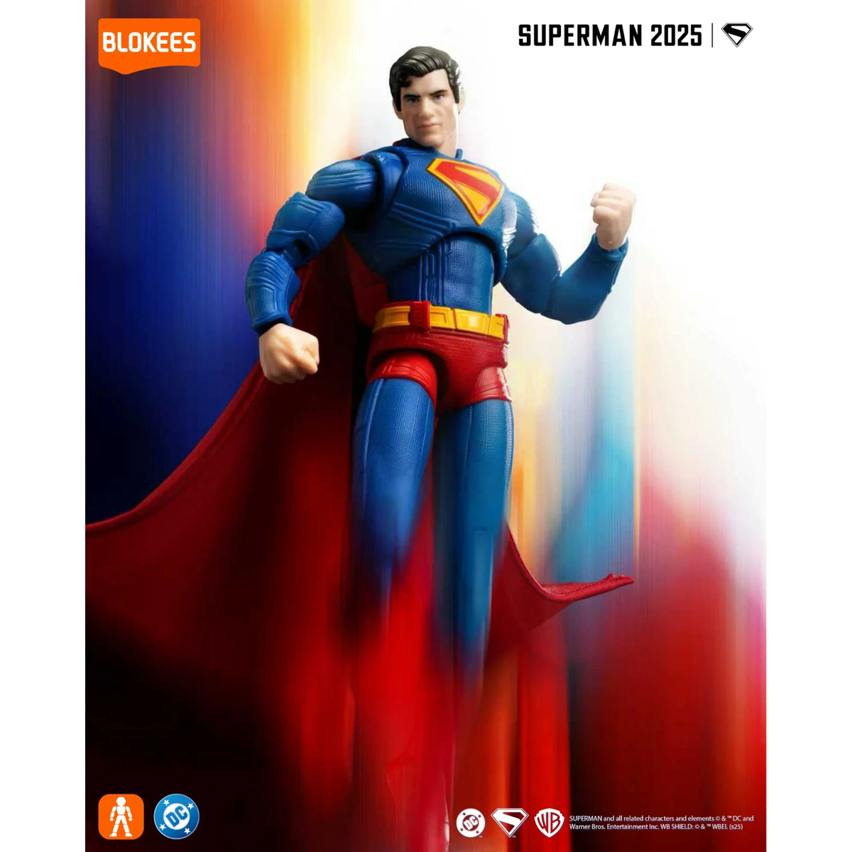 Superman (2025) Articulated Model Kit - Blokees