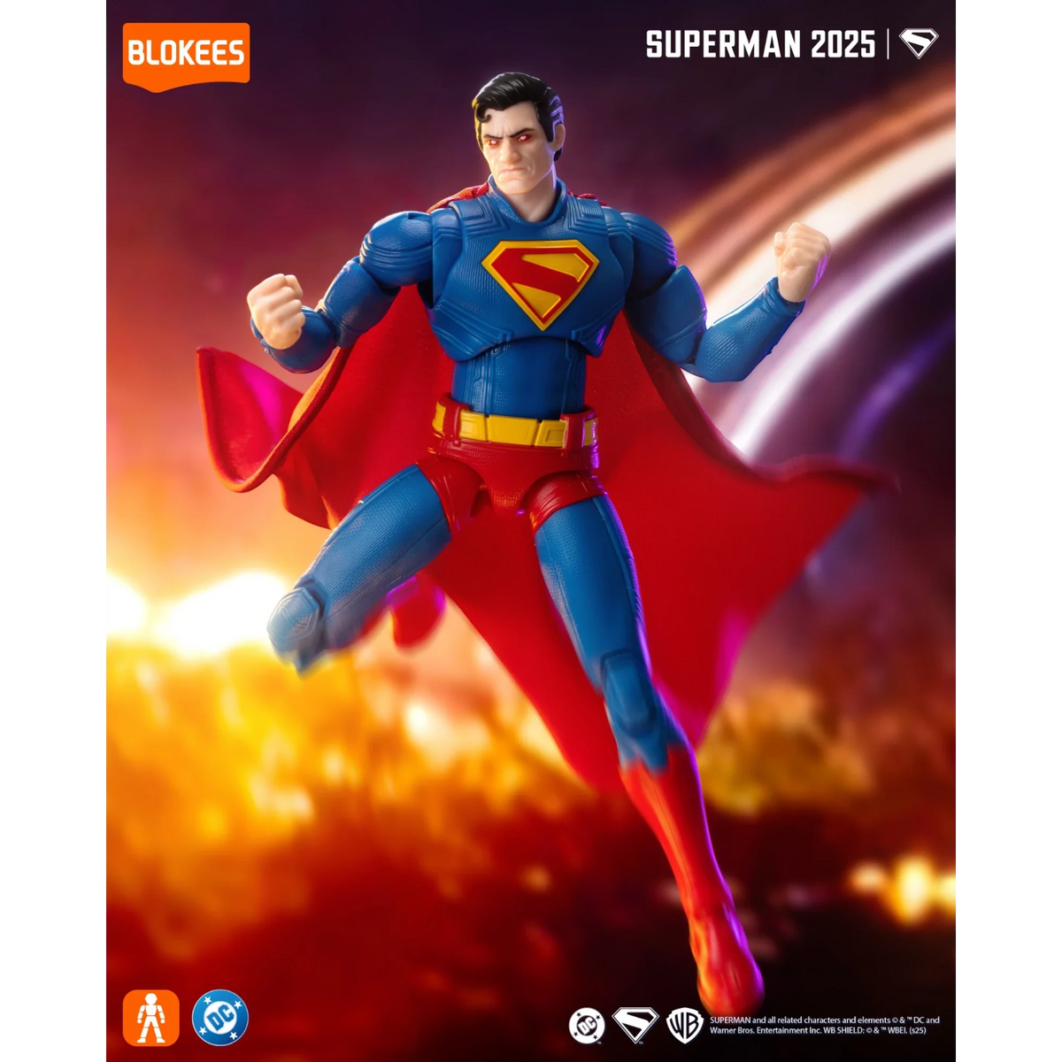 Superman (2025) Articulated Model Kit - Blokees