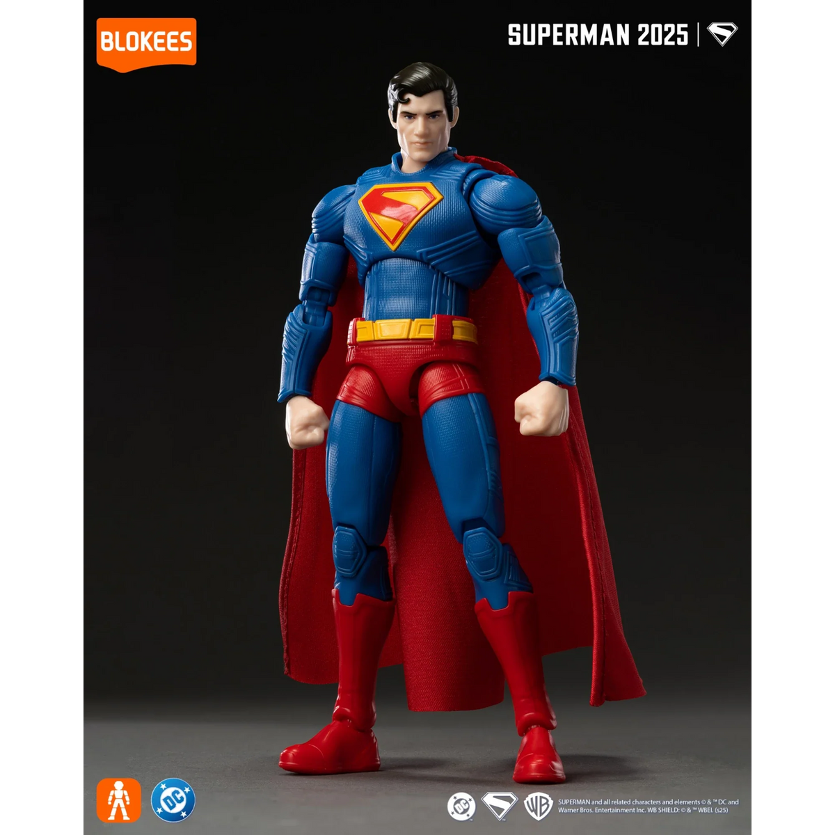 Superman (2025) Articulated Model Kit - Blokees