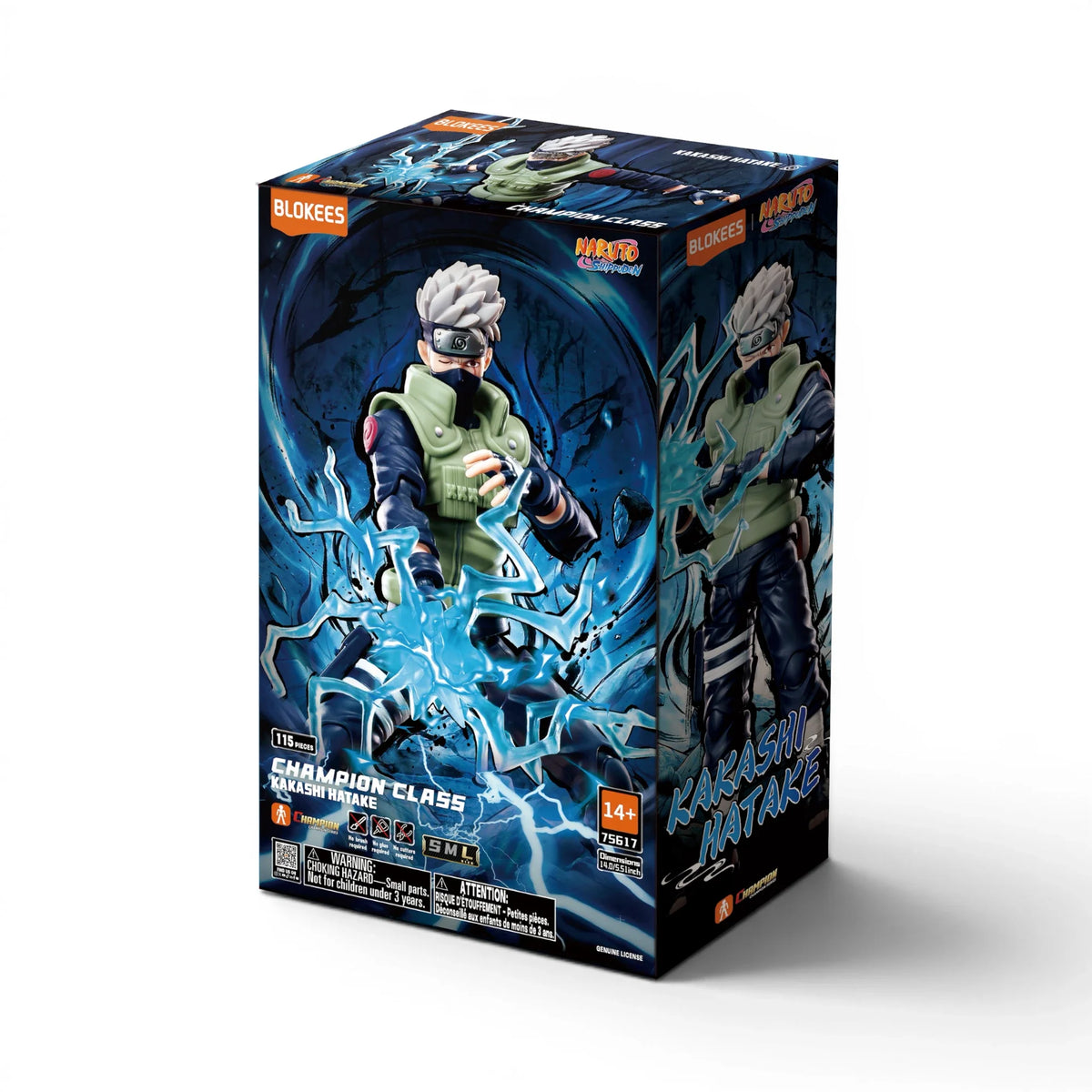 Naruto Kakashi Hatake Articulated Model Kit - Blokees
