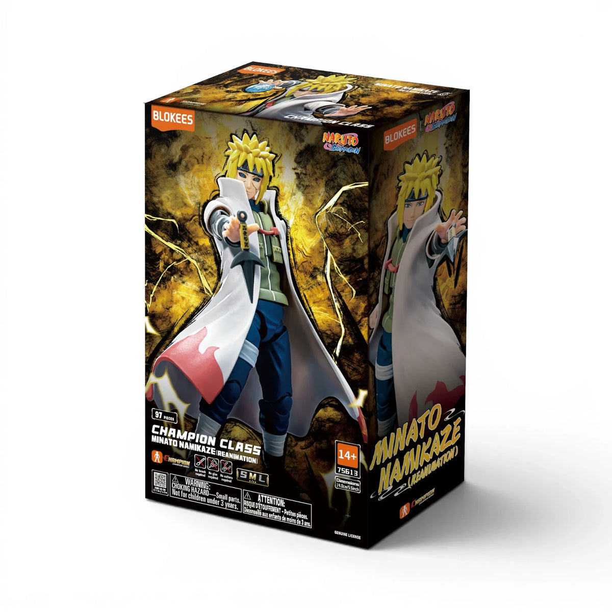 Naruto Minato Namikaze bewegliches Modellbauset - Blokees
