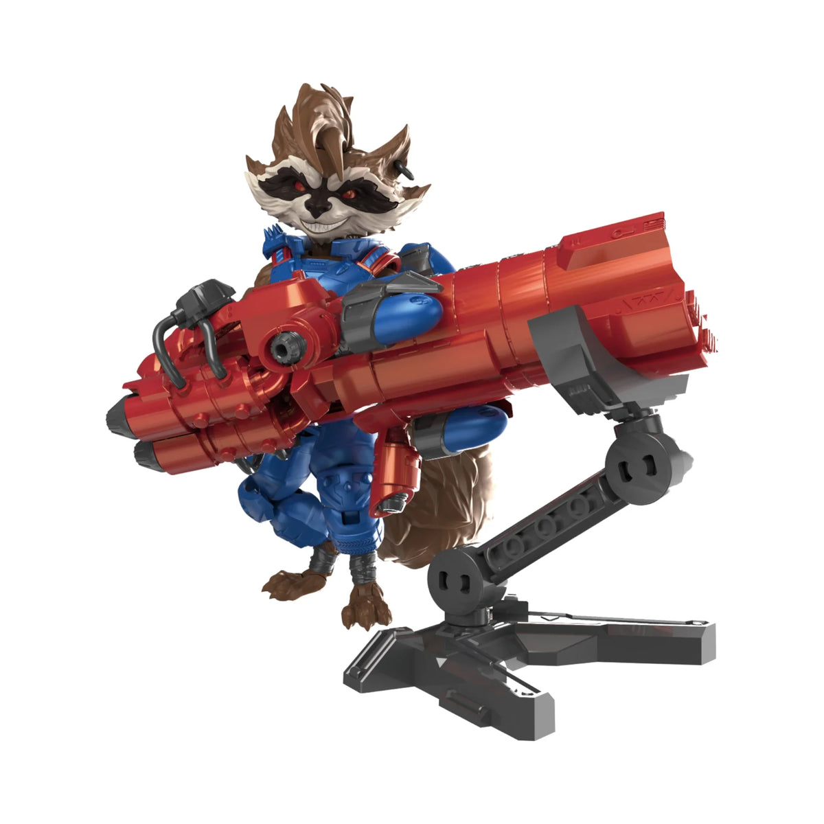 Maquette articulée de Rocket Raccoon de Marvel Rivals - Blokees